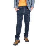 Pantalon de travail firi pour homme, coupe slim et �lastique, taille xxl, bleu marine, taille 54
