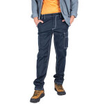 Pantalon de travail firi pour homme, taille �lastique, slim, taille xxl, gris, pour homme