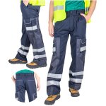 Pantalon de travail r�fl�chissant pour homme pantalon de travail jusqu'� la taille pour homme vert r�fl�chissa ...