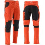 Pantalon de travail serwal 4 - way stretch orange / noir taille xl