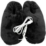 Pantoufles chauffantes lectriques, chauffe - pieds chauffants usb, bottes en peluche, protection contre ...