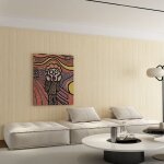 Papier peint 3d effet bois kaki adh�sif auto collant �paississement 60cm x 3m en rouleau style industriel ...