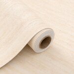 Papier peint 3d effet ciment cr�me jaune adh�sif auto collant �paississement 60cm x 2. 8m en rouleau ...