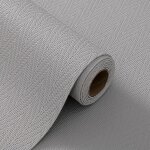 Papier peint 3d effet tissu gris adh�sif auto collant �paississement 60cm x 2. 8m en rouleau style jardin ...