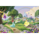 Papier peint arc - en - ciel princesses disney 368x254 cm Papier peint arc - en - ciel princesses disney 368x254 cm