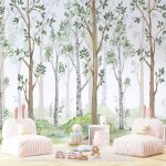 Papier peint panoramique enfants - fort - 130 cm x 90 cm