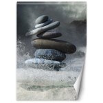 Papier peint pierres mer zen spa 150x210