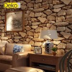 Papier peint trompe l'oeil aspect briques antiques 10 m�tresx 0. 53 m�tre