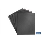 Papier de verre � l'eau, grain 3000, 230 x 280 mm, pour des finitions fines et lisses.