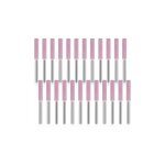 Paquet de 24 pierres  aiguiser pour affteuse de trononneuse, outil de meulage de polissage pour affteuse ...