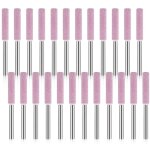 Paquet de 24 pierres � aiguiser pour aff�teuse de tron�onneuse, outil de meulage de polissage pour aff�teuse ...