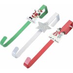 Paquet de 3 crochets en métal pour couronne de noël, décoration d'arbre de noël, porte, mur, maison, ... Paquet de 3 crochets en métal pour couronne de noël, décoration d'arbre de noël, porte, mur, maison, ...