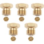 Paquet de 5 gicleur gaz butane universels, 1x0, 5, 2x0, 7, 1x0, 87, 1x1, 02 injecteur gaz butane gicleur ... Paquet de 5 gicleur gaz butane universels, 1x0, 5, 2x0, 7, 1x0, 87, 1x1, 02 injecteur gaz butane gicleur ...