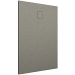 Parama - receveur de douche rectangulaire 70x110 cm en smc couleur marron effet pierre d�coupable et ...