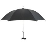 Parapluies canne - noir - d 104 x h 88, 5 cm - livraison gratuite