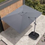 Purple leaf parasol dport en aluminium 2. 7  3. 5 m rectangulaire, parasol de jardin extrieur, adapt ...