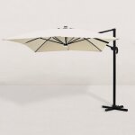 Jj. - parasol dport carr juan led 300x400 cm