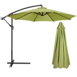 Parasol extrieur, impermable et rsistant aux uv, parasol de remplacement pour terrasse (sans pied) ...