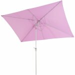 Jamais utilis] parasol n23, parasol de jardin, 2x3m rectangulaire inclinable, polyester / aluminium ...