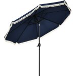 Parasol rond night bleu nuit Parasol rond night bleu nuit
