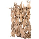 Paravent en bois de teck naturel 120 x 40 x 200 cm