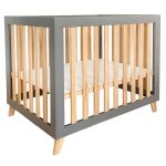 Parc b�b� gris lit b�b� 100x70 cm + matelas gratuit