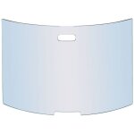 Pare - �tincelles chemin�e courb�e en cristal tremp� h. 50x76 cm. made in italy