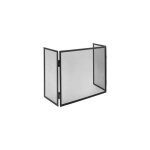 Suinga - pare - étincelles pour cheminée triple panneau 100x50 cm, grille de protection métallique contre ... Suinga - pare - étincelles pour cheminée triple panneau 100x50 cm, grille de protection métallique contre ...