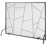 Mophorn - pare - tincelles en maille de fer, 906 x 720 mm, grille de protection autoportante pour le ...