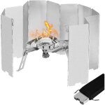 Pare - vent pliable, 12 plaques plaques pare - brise de camping, pare - vent pliable aluminium, plaques ...