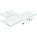 Mophorn - pare - vent en verre pour table de foyer rectangulaire 924 x 417 x 191 mm. verre trempé robuste ... Mophorn - pare - vent en verre pour table de foyer rectangulaire 924 x 417 x 191 mm. verre trempé robuste ...