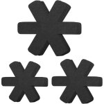 Parkside - lot de 12 protge - poles en feutre rglables antidrapants pour poles, casseroles, bols, ...