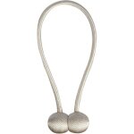 Parkside - lot de 2 embrasses de rideaux magntiques - blanc cass corde pour rideaux tressage avec aimant ...