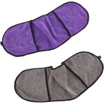 Parkside - 2 pcs serviette de bain en microfibre animaux compagnie absorbant � s�chage rapide chien petits ...