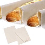 Parkside - 2 pi�ces 45 x 36 cm toiles � pain en lin accessoires pour le pain boulangerie kit de fabrication ...