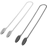 Parkside - 2 pieces napkin clips bib holder clips napkin holder zinc alloy napkin chain clips neck chain ...