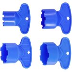 Parkside - cl� de d�montage d'a�rateur de robinet m16 / m18 / m22 / m24 � 4 pcs pour remplacement de ...