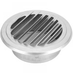 Parkside - couvercle de tuyau de ventilation grille plate conduit hotte d'aration acier inoxydable 304 ...