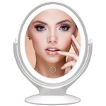 Parkside - miroir grossissant double face 1x / 7x, rotation � 360�, �cran tactile dimmable sur 3 niveaux, ...