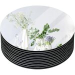 Parkside - miroirs ronds de 20 cm pour centres de table, mariages, baby showers et dcorations de nol, ...