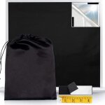 Parkside - tissu occultant 100 x 145 cm rideaux occultants portable dcoupe fentre magntique occultant ...