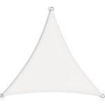 Parkside - voile d'ombrage triangle impermable 4, 5 x 4, 5 x 4, 5m uv et tissu impermable polyester ...