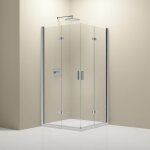 Paroi de douche d'angle verre 8mm cabine de douche intégrale parre douche 2 portes pliantes angle - nt213 ... Paroi de douche d'angle verre 8mm cabine de douche intégrale parre douche 2 portes pliantes angle - nt213 ...