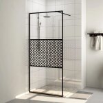Design in - paroi de douche, Écran de douche avec verre esg transparent 80x195 cm noir cfw70310 Design in - paroi de douche, Écran de douche avec verre esg transparent 80x195 cm noir cfw70310