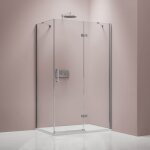 Paroi de douche étanche d'angle verre 8mm cabine de douche intégrale parre douche 1 porte battante angle ... Paroi de douche étanche d'angle verre 8mm cabine de douche intégrale parre douche 1 porte battante angle ...