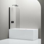 Bernstein - paroi de douche noire mat verre 6mm cabine de douche intégrale parre douche angle portes ... Bernstein - paroi de douche noire mat verre 6mm cabine de douche intégrale parre douche angle portes ...