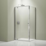 Bernstein - paroi de douche verre 6mm cabine de douche intégrale parre douche angle portes pliantes - ... Bernstein - paroi de douche verre 6mm cabine de douche intégrale parre douche angle portes pliantes - ...
