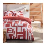 Today parure de lit imprim�e 240x260 cm coton doux