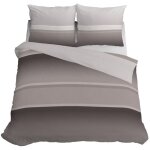 Parure de lit 160x200 satin microfibre beige Parure de lit 160x200 satin microfibre beige