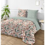 Parure de lit 2 personnes motif abstrait r�versible 240x220cm